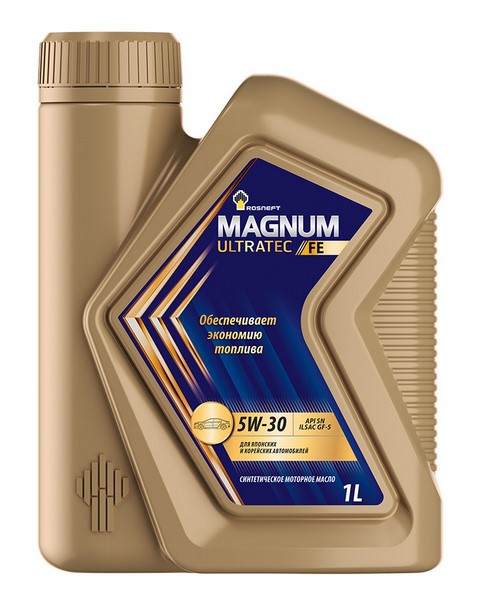Моторное масло ROSNEFT MAGNUM ULTRATEC FE 5W30, 1л